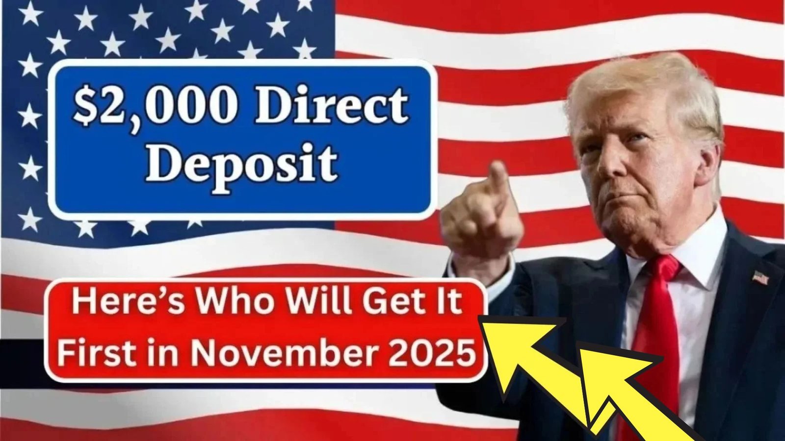 IRS Confirms $2000 Direct Deposit Payments In November 2025 – Eligibility, Dates, & How to Recieve Yours